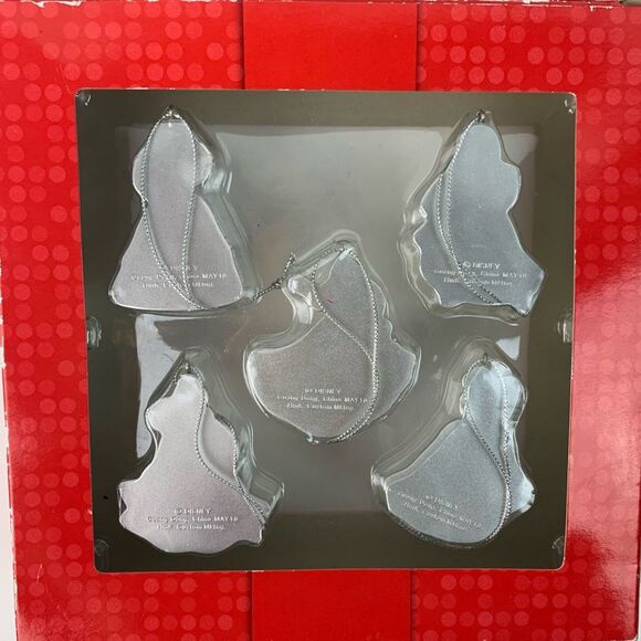 NIB Seasons from Hallmark Disney Princess Holiday Ornaments 2 Set of 5 NEW - Picture 11 of 15